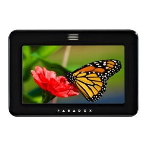 *Promo* Paradox TM50 5" Touchscreen Keypad, Location & One Screen Monitoring, Black