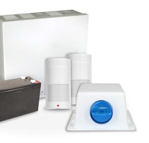 Paradox EVO192 Kit, EVO192 PCB , 525DMs, WP Siren/Strobe, (No Keypad)