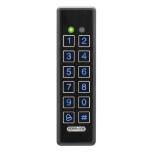 Rosslare Mullion goPROX Reader with 2x6 Matrix Keypad, Black
