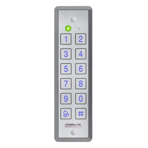 Rosslare Ultra Slim 2x6 PIN & Prox Reader Controller, Grey