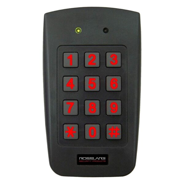Rosslare 3x4 PIN Keypad, Wiegand out, Backlit, IP65
