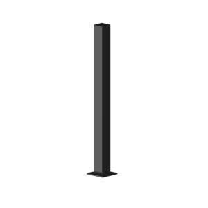 SDC Outdoor Bollard Post, Short, 100 x 100 x 1270mm, Black