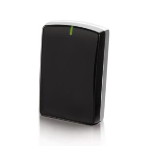 Salto XS4 Aelement, Mifare / Desfire, Elec. Privacy, 35-45 mm Door, Wireless Ready, Black