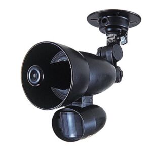 Takex Voice Warning Speaker, 8 Second recordable message with 12m PIR