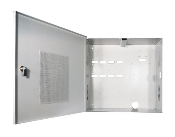 Tactical Enclosure, Large, 482W x 470H x 185D, Camlock & 4x PMD Standoffs