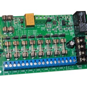 Tactical 8 Way PDM, 1A Fuses, Fault Relay Output, Fire Trip input, 12VDC