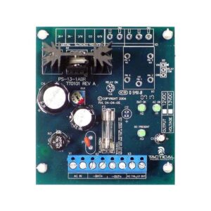 Tactical Power Supply, 13.8VDC, 1A Module, AC & Low Battery Outputs, req plug pack