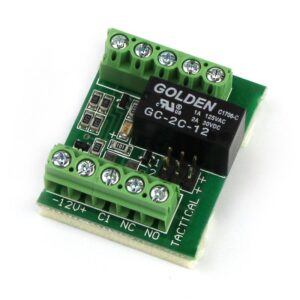 *EOL* Tactical Relay Board, 12VDC, DPDT, Dual Input, Buffered, 1A Contacts