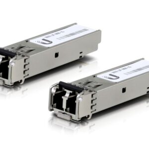 Ubiquiti U Fibre Multi-Mode Module, 1.25Gbps, LC Connectors, 550m, 2 Pack