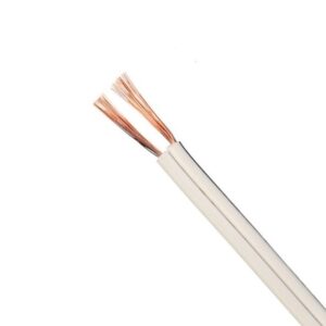 X2 Cable, 2 x 14/020, Fig 8 Security Cable, 100m, Roll, White