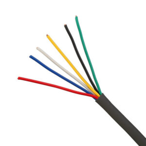 X2 Cable, 6 x 14/020, Security Cable, 250m, Pull Box Black