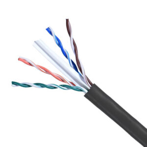 X2 Cable, Cat6, 305m, Pull Box with Reel, Black